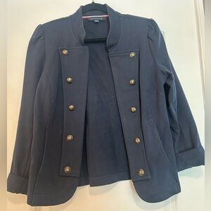 Tommy Hilfiger Navy Double-Breasted Blazer